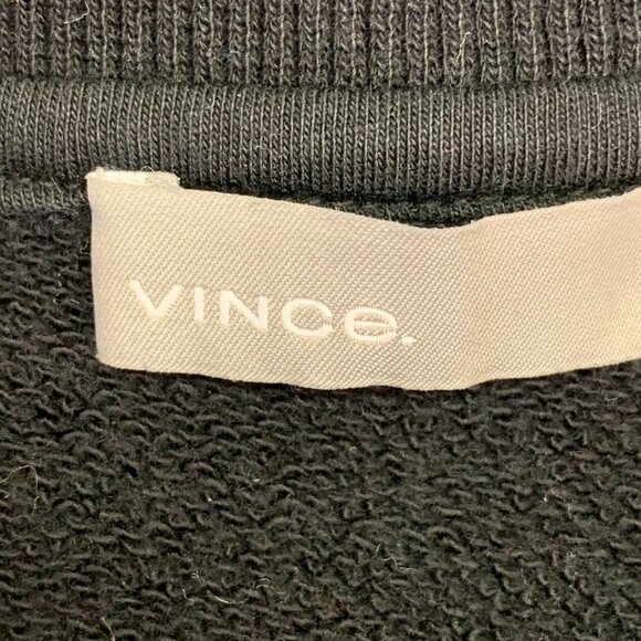 Vince Women's Fleece Cotton Pullover Long Sleeve Round Neck Long Sleeve Size XS - Picture 7 of 13